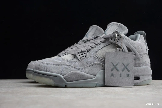 Cheap EP Grey”930155-003 Air 4“ Cool Jordan x 930155-003 KAWS 0403